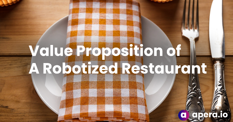 apera_io's tweet photo. A fully robotized restaurant — is the tech ready? Will diners be receptive? What will the business model of a robotized restaurant look like?
https://t.co/s5Xvmr7fsv

#RoboticRestaurant #RobotCook #RobotChef #RobotWaiter #restaurant #servicerobots #robotics #robotbarista
