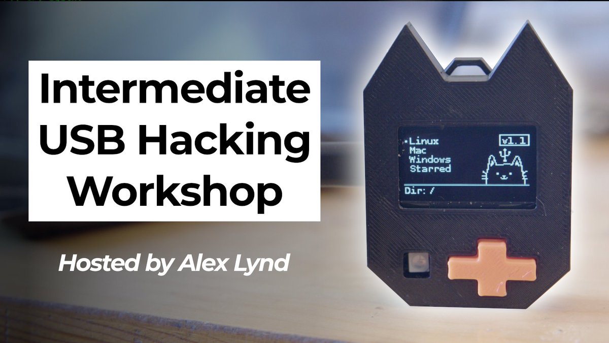 This workshop is oriented towards intermediate users, so we'll move cover advanced topics such as data exfiltration, side-channel attacks, and remote WiFi controlled hacking! Beginners are welcome, and will get access to starter material from previous workshops.