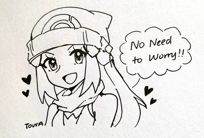 No need to worry 🙏✨ from Dawn! 
#pokemon 
