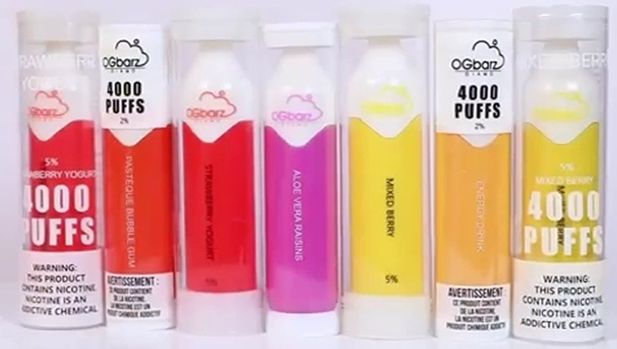 Disposable and Rechargable E-Cigarettes $5.9/pcs, 10 different flavors.