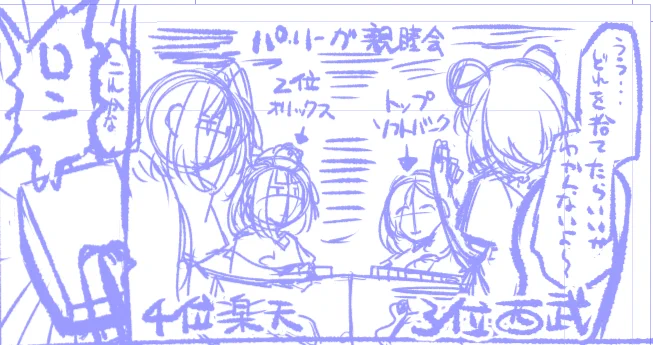 今晩投稿予定のそれいけ鯉依奈ちゃん53話は
パ・リーグの愉快な仲間たちによる たのしい親睦会です。
レオナチャンモ アオバチャンモ タノシソウダネ

そして麻雀と言えば・・・あの子が・・・ 