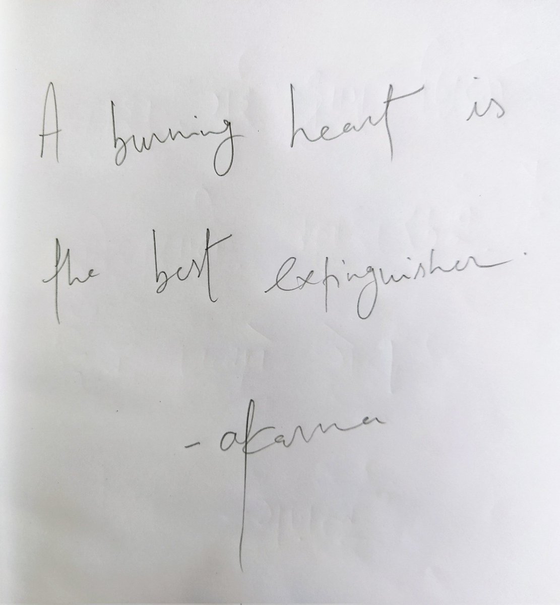 Akarmaquotes's tweet photo. A burning heart is the best extinguisher #poetry #lifequotes #karma #akarmaquotes #WritingCommunity #akarma https://t.co/yCUNrhbAug