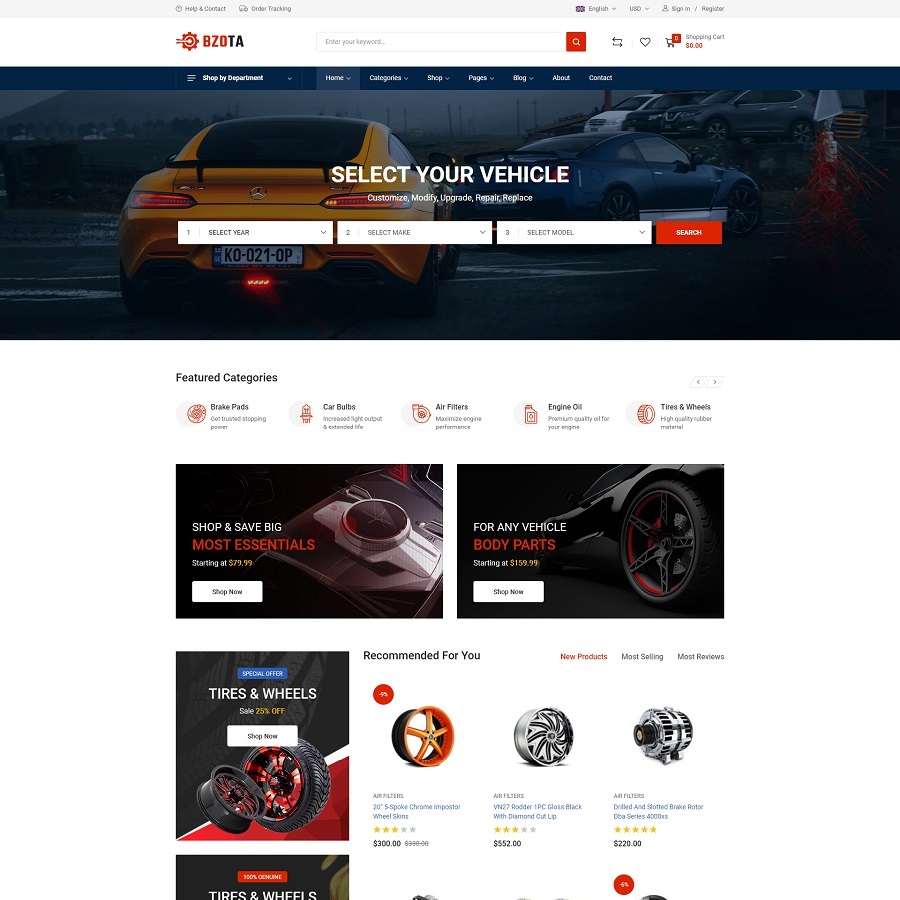BzoTech's tweet photo. ⚙️𝐁𝐳𝐨𝐓𝐚 - Professional Moto, Car Parts Magento 2 Theme!
➞3 Awesome Demos
➞1 Click Import Demo
➞Premium Extensions Included
And many more
👉MORE DETAIL: https://t.co/lEEdpsMbj5
✅DEMO: https://t.co/HJovYYaZ6o

#BZOTech #bzota #Magento #Magento2Theme #autoparts #Motoparts https://t.co/P020F4wEFv