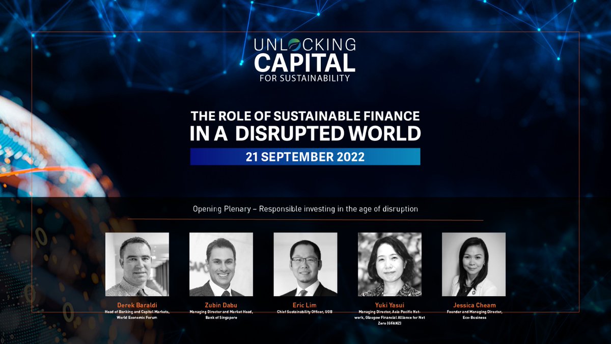 jcheam's tweet photo. One day to go - looking forward to moderating the opening plenary at the 5th edition of #UCFS on the important topic of responsible investing in the age of disruption! 

Get in touch if you'd like to attend in person, or sign up for a free virtual pass: https://t.co/DGXDjXYz5n https://t.co/IoTGVrObSh
