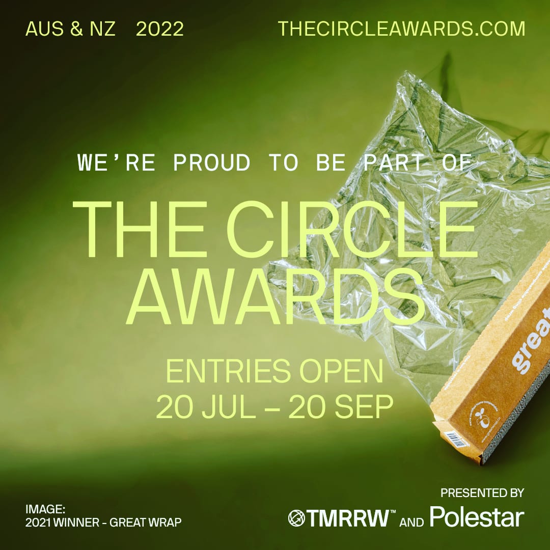 Happy to announce that I’ll be a judge in this year's Australia-New Zealand Circle Awards. Presented by TMRRW and @PolestarCars celebrate and unite the businesses and individuals making a positive environmental and social impact. Entries close today: 2022.thecircleawards.com/anz