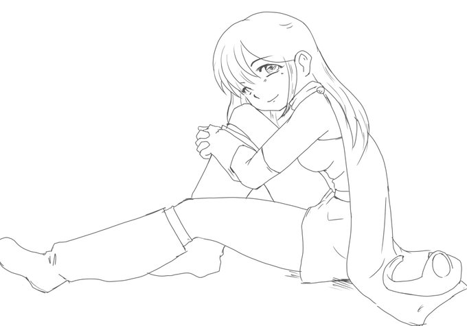 お昼休みの落描き
賢者子さん 