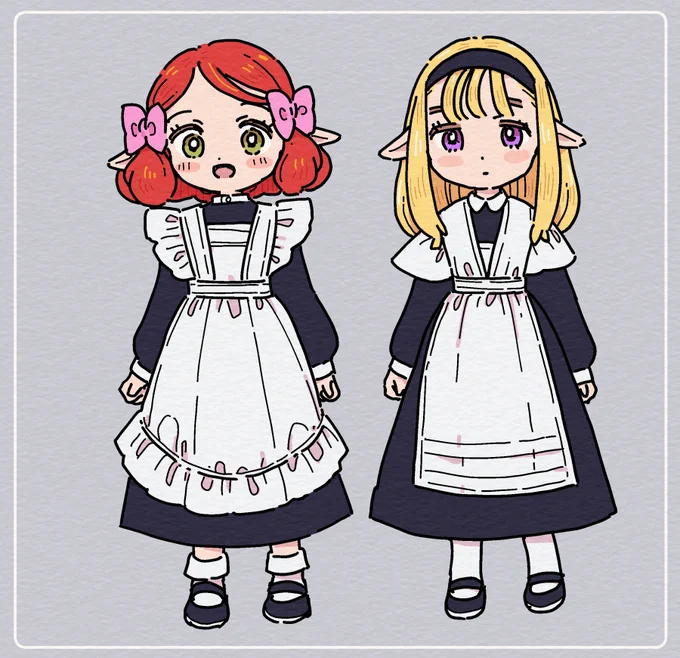 3頭身くらいがやっぱり可愛いのかな!? #ゆるエルフ