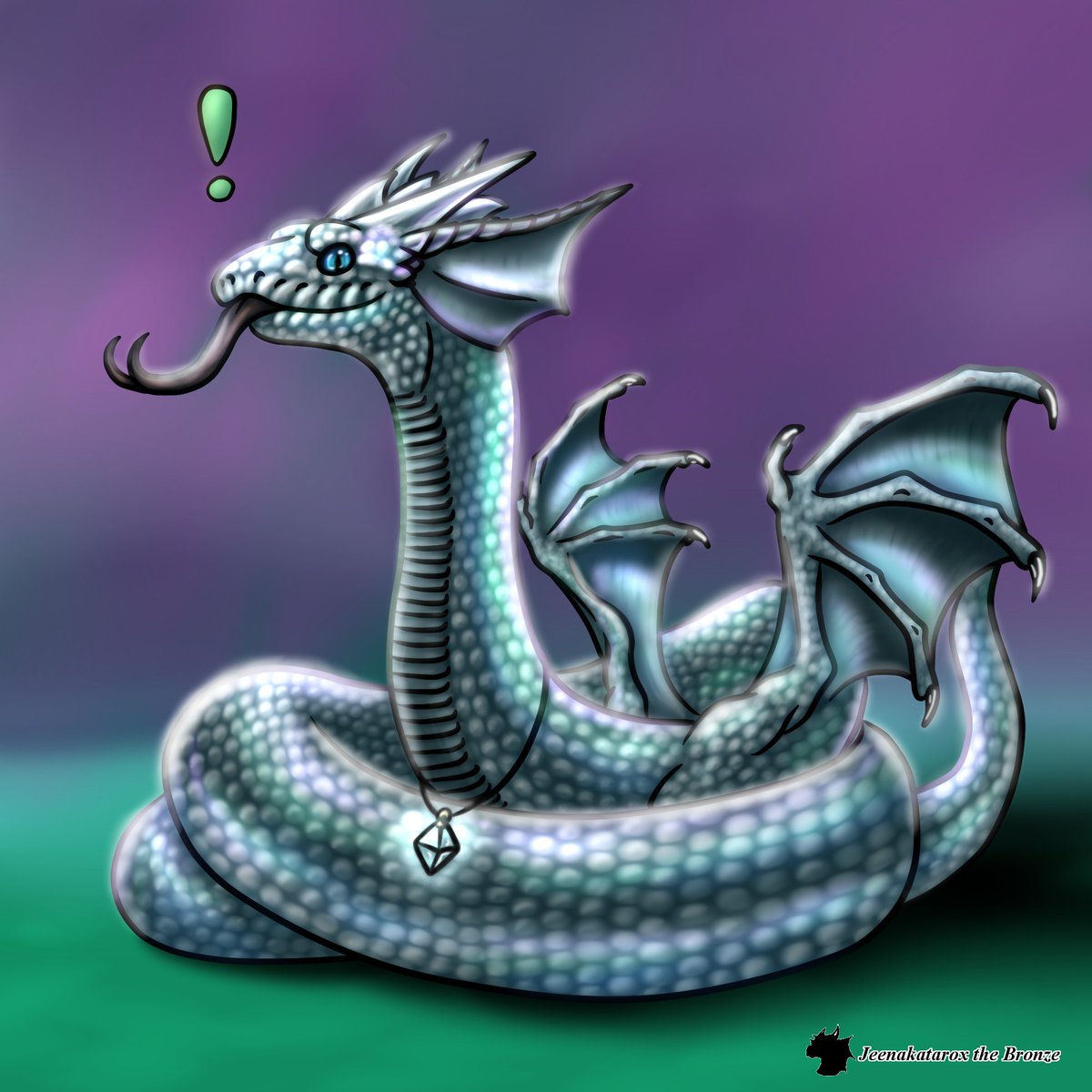 Jeenakatarox's tweet photo. Snektember is in full swing! This time @Crypto_Lizard has been turned into a rainbow reticulated python! https://t.co/oaWSFEzfm4