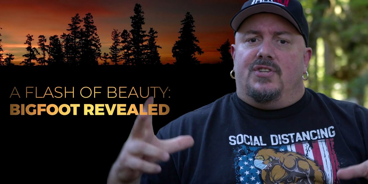 Rictor_Riolo's tweet photo. Check out the beautifully shot documentary: A Flash of Beauty: #Bigfoot Revealed (2022) directed by Brett Eichenberger @storiestold 👣Watch here: https://t.co/H5Y5VxmI7k In my brief cameo, I deliver the best part of bigfoot history that I think may be real. #sasquatch https://t.co/nzYMwL1uMB