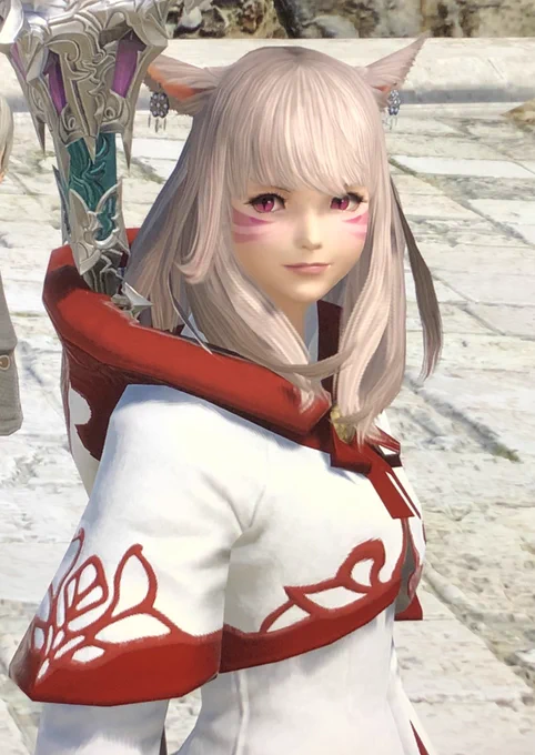 可愛いからたまに着たくなる白AFCopyright (C)  SQUARE ENIX CO., LTD. All Rights Reserved.#FF14初心者 