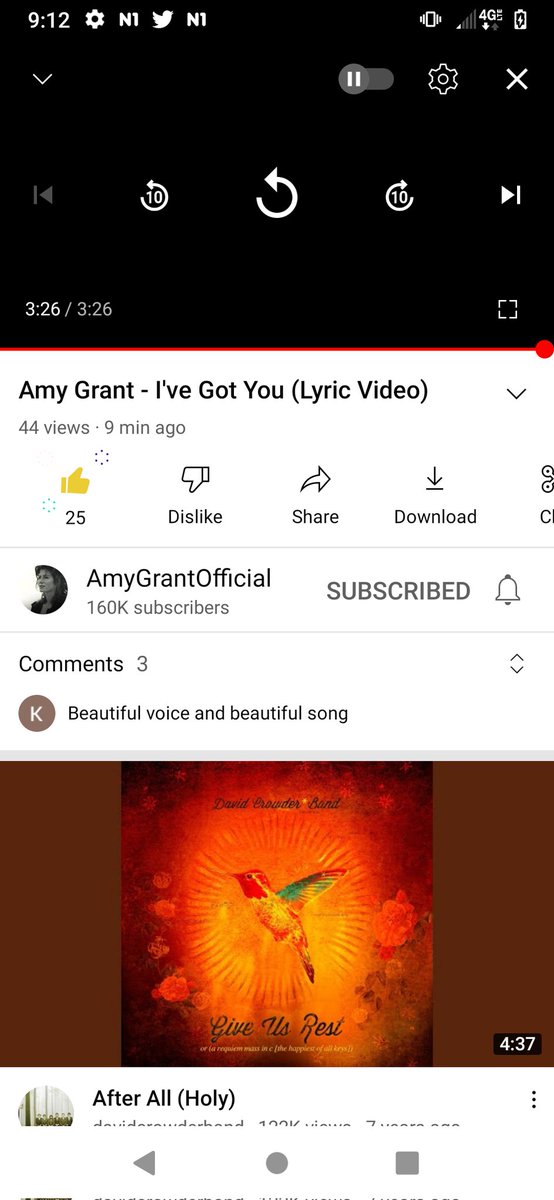 RustySpike3's tweet image. Hot off the Press and too good to keep to myself, 

I hope you enjoy. 
(Tipped in full to Amy Grant, feel free to Like, Subscribe, or even Share with your friends and family at AmyGrantOfficial YouTube channel)
#TipJar