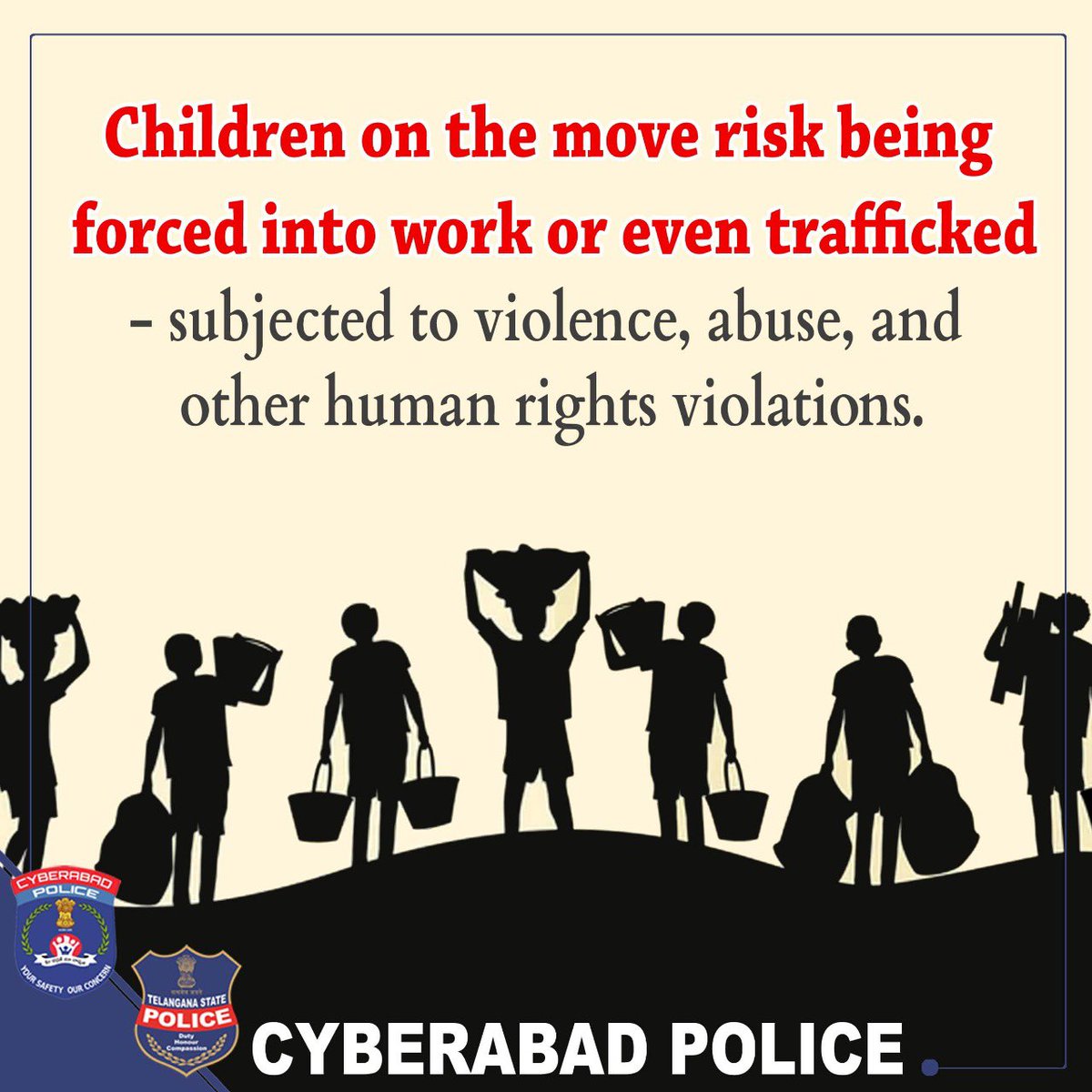 Whatever the cause, child labor compounds social inequality and discrimination and robs girls and boys of their childhood.

#ChildLabour #SayNoToChildLabour