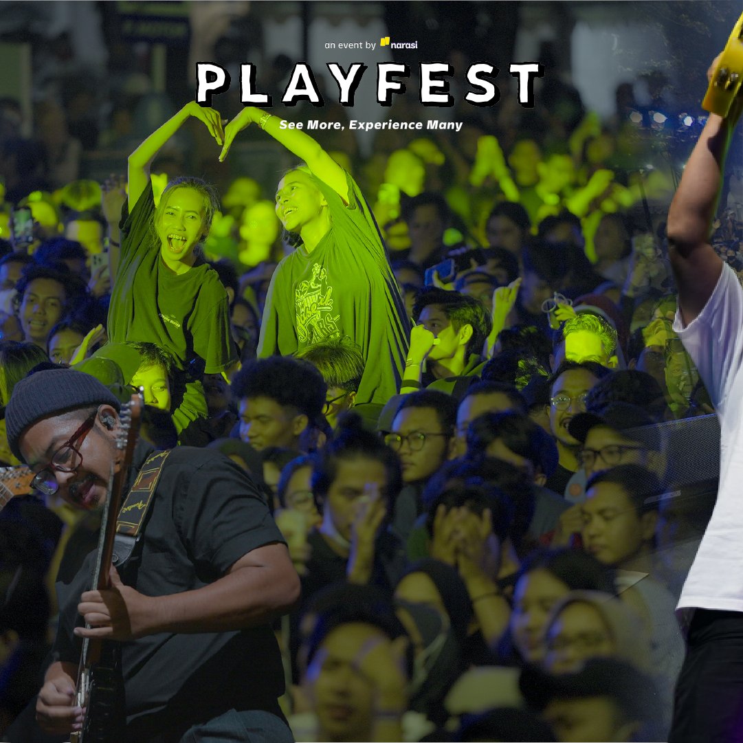 playfestnarasi's tweet image. Music Experience juga pecah banget, sih!

Mulai dari keseruan di Karaoke Room bareng Elbytri sampai nyanyi dan joget bareng di Playstage. 🥳 #Playfest2022 #ReactivateYourSense