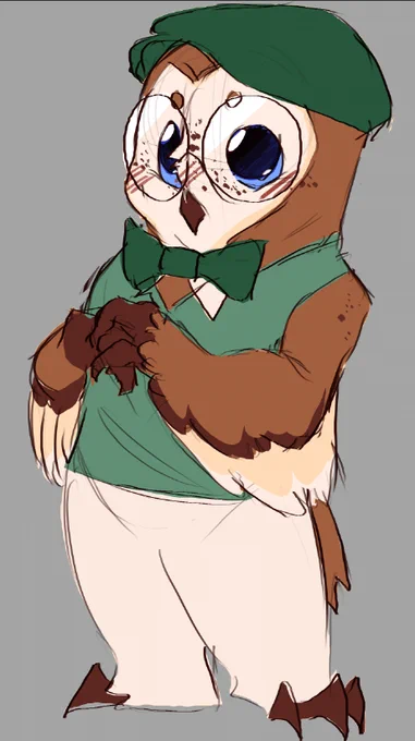 #WIP #rottmntoc first pass on sweet baby Arlo, design super subject to change 