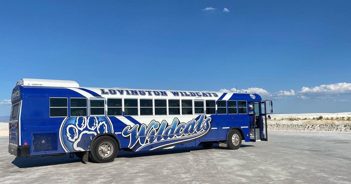 LovingtonSoccer's tweet photo. Thank you to our superintendent Mrs Q, principal Mr Williams, athletic director Robert Arreola and administration for allowing us to close out a weekend of ⚽️ with a trip to White Sands!  It was a blast!! https://t.co/CixyucRH5q