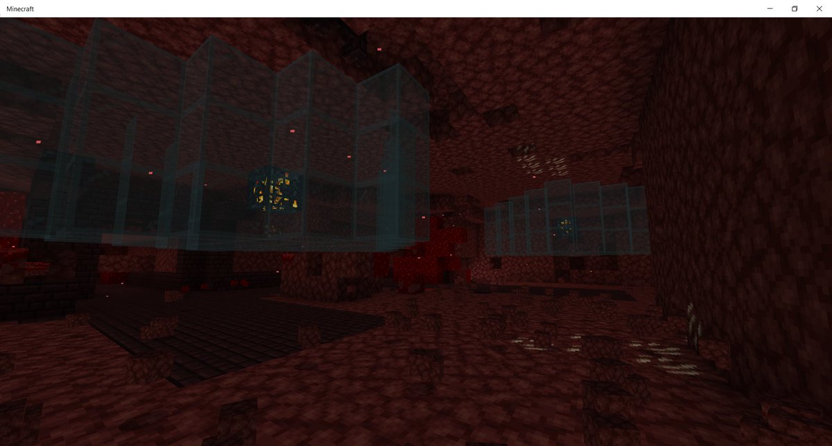 CraftGrandpa's tweet photo. Two blaze spawners this close? No choice but to build a farm... Stay tuned. #Minecraft #Minecraftbuilds https://t.co/BFU9ztkY8g