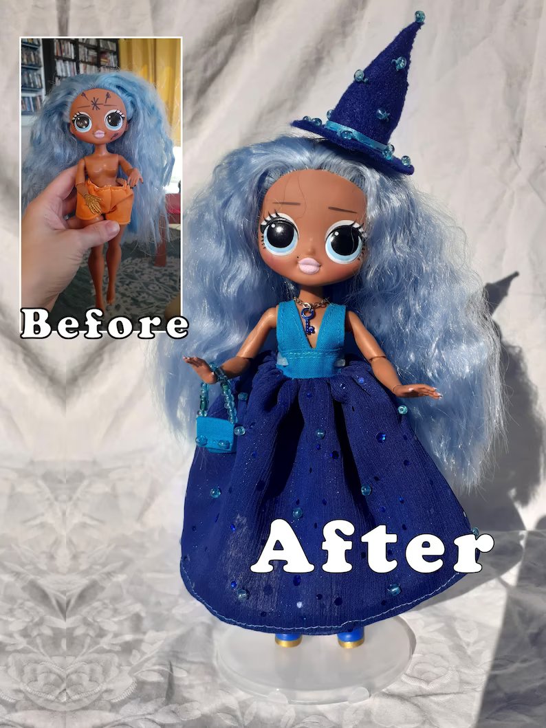 tang_misty's tweet photo. The Little Blue Witch, with her Little Blue Key.
She could be yours!
https://t.co/dj3miNqmLI
#ooak #omgdoll https://t.co/juyfWjpWpj