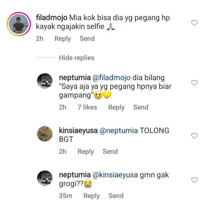 txtaboutnicsap's tweet photo. "saya aja ya yang pegang hpnya biar gampang!", bacanya kayak ada suaranya 🥲 https://t.co/HgtiVfzZxz