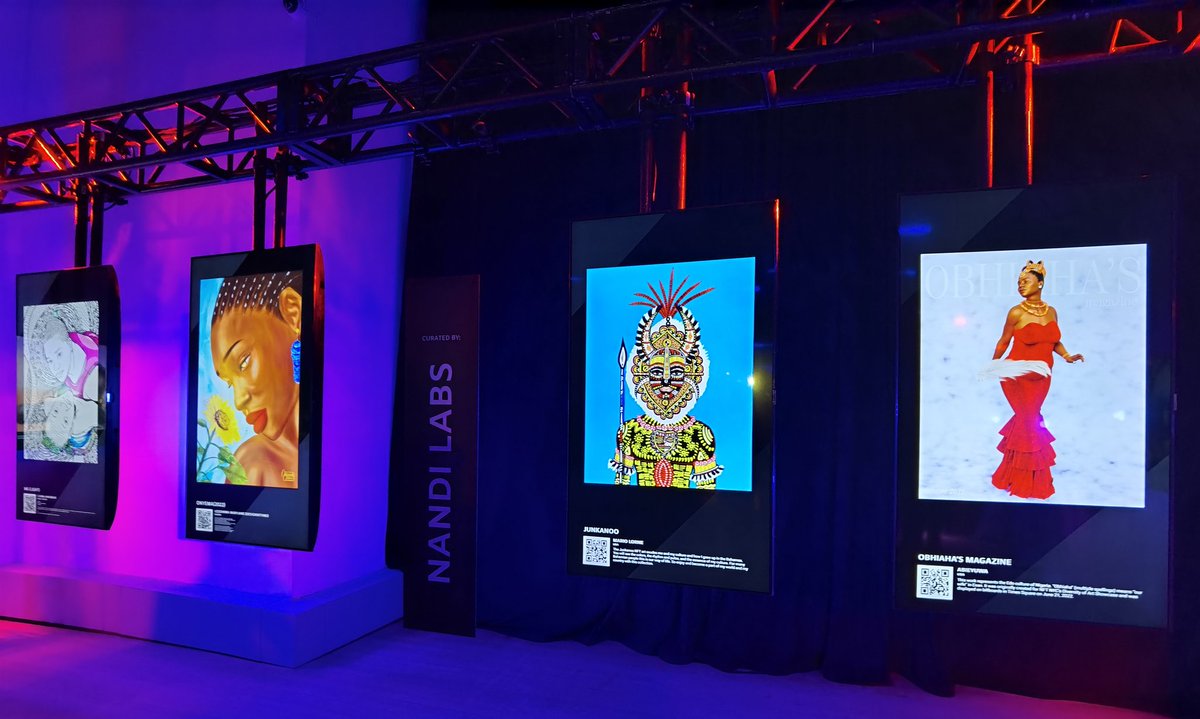 MoVernie's tweet photo. On the MOVE @ VIP Party at Elevate #NFT Art Gallery, sponsored by #Interac.
Open bar, hors d'oeuvres, live music, digital art.
Perfect way to kick off #ElevateTechConference starting tomorrow.
#Elevate #elevatetechfest #nftartgallery #nfts #nftcommunity #nftart #nftartist https://t.co/oQ950YO7gg