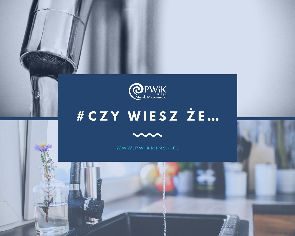 MinskPwik's tweet photo. #CzyWieszŻe…
✅ według obliczeń organizacji ekologicznych, jeżeli przecieka nam kran i woda kapie z częstotliwością 1 kropli na sekundę – rocznie marnujemy prawie 12 tys. litrów wody.
#oszczędzajwodę #pwik #minsk #woda #water https://t.co/brcRWg03lz
