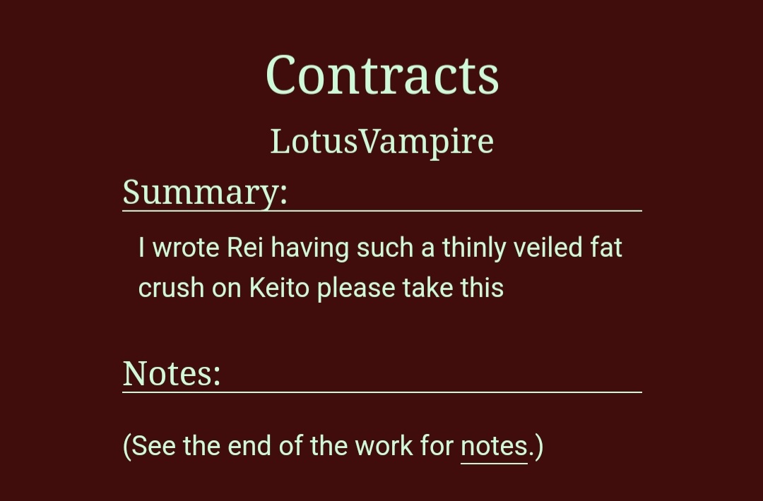 Lotus_Vampire's tweet photo. Reikei ♡ fic ♡ time ♡
IT'S BIRTHDAY GIFT happy birthday to @reikeicore say happy birthday!!!
https://t.co/7BAKfPit4P https://t.co/i8BXNEijb4