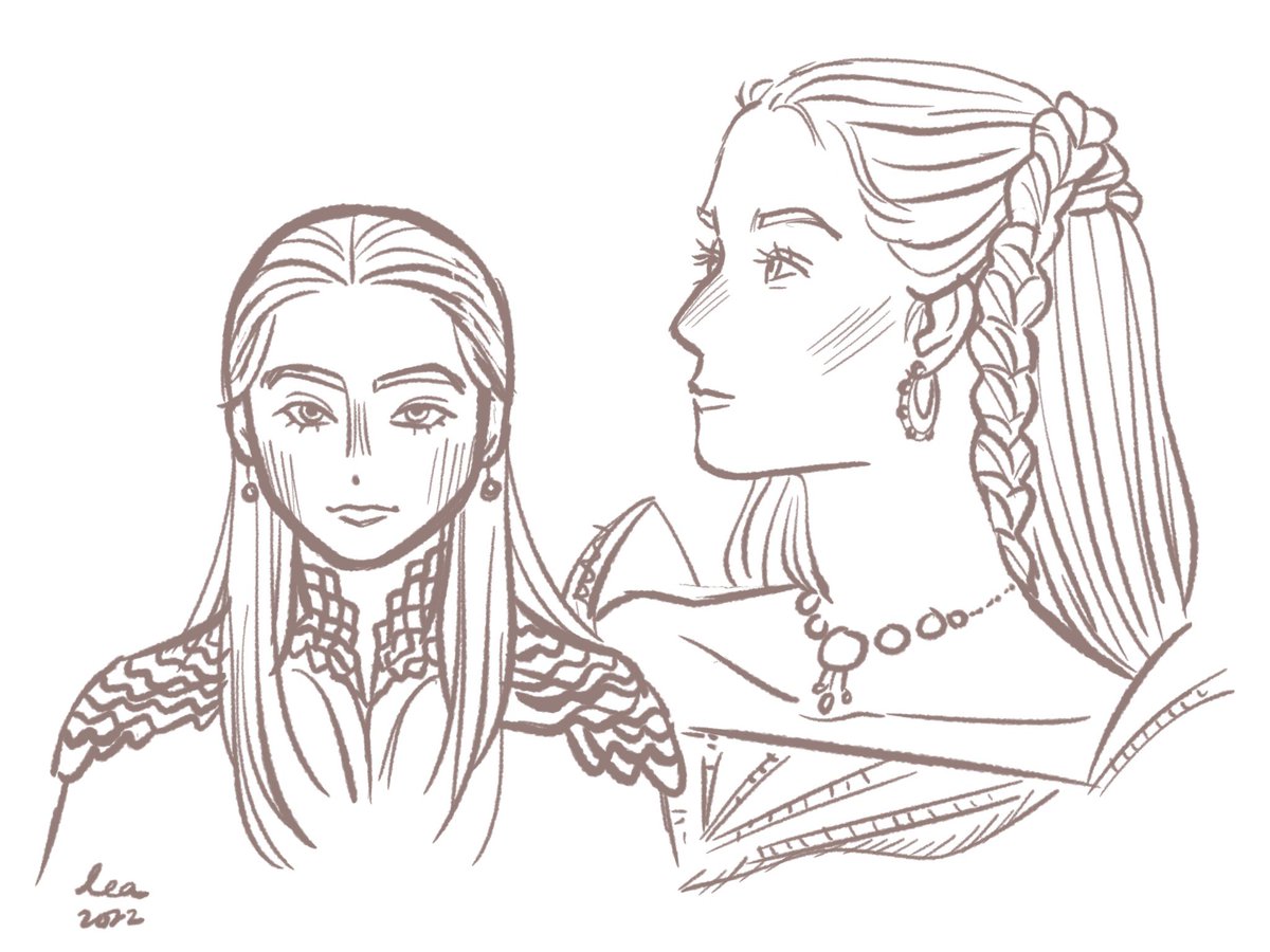 latest house of the dragon episode had me GAGGED anyway some rhaenyra doodles 