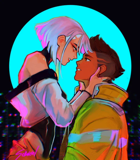 Star-crossed Lovers  #edgerunners #cyberpunk #CyberpunkEdgerunners 
