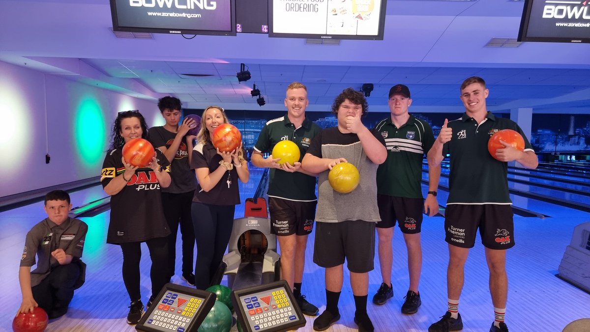 SspCoreen's tweet photo. Students and Staff enjoyed a practice session for the up and coming Ten Pin Bowling Competition, that will be held Week 1 Term 4
Zac, Paul and Carter were amazing 🎳
#disabilityinclusion #nswdet #detschoolsport https://t.co/XiZ2QCi87K