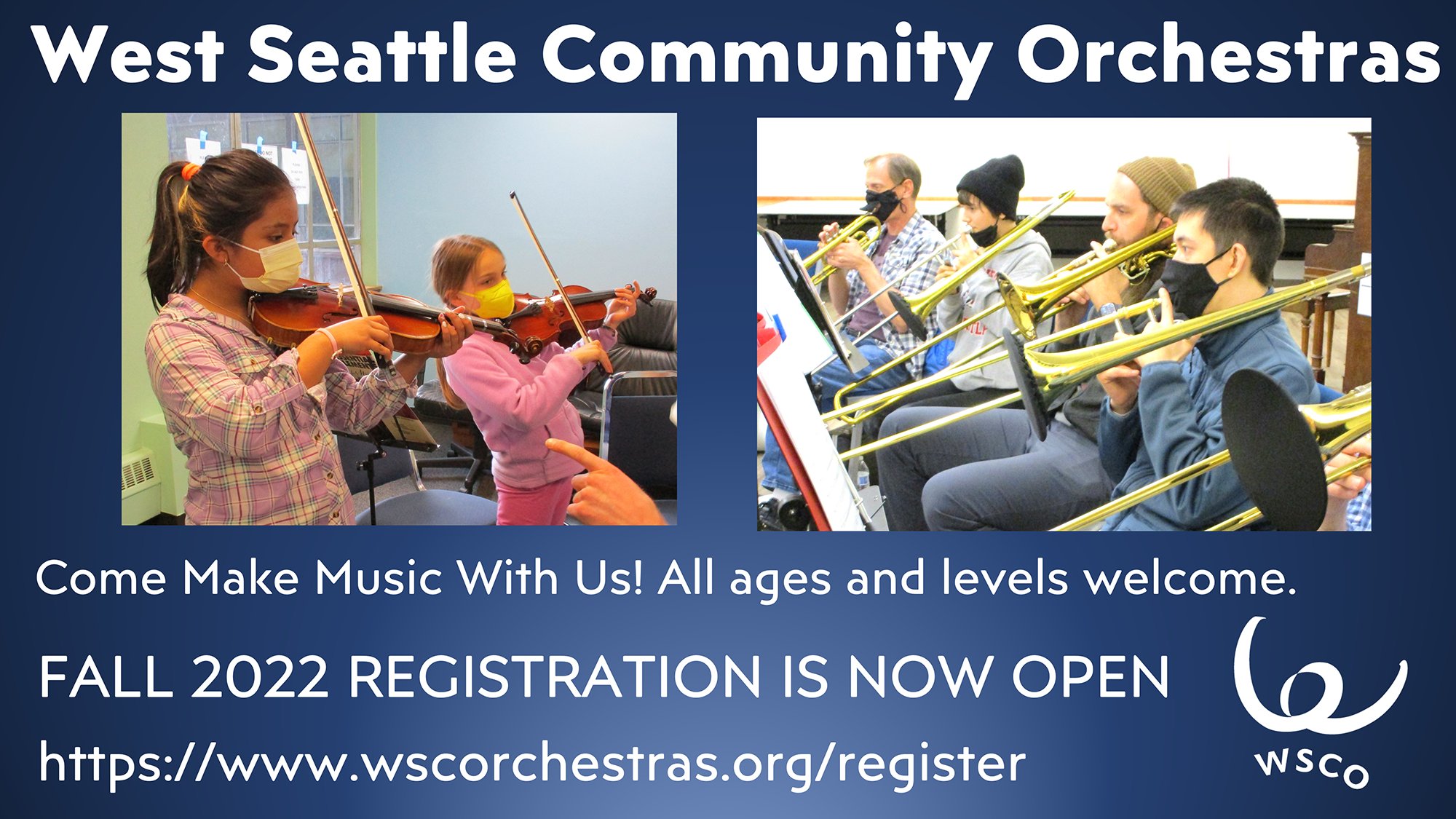 West Seattle Community Orchestras (WSCOrchestras) / Twitter
