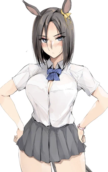 じ…ジロジロと見すぎだ! 