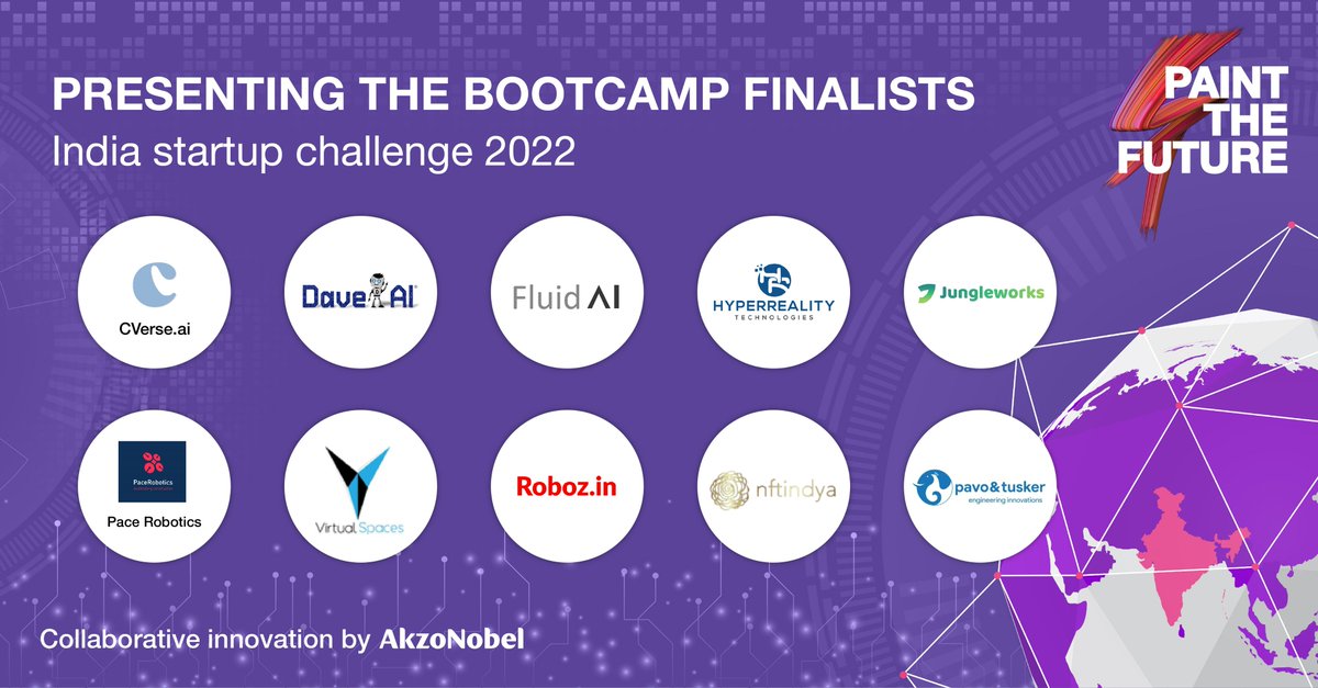 pacerobots's tweet photo. Excited to announce that PaceRobotics is a
finalist in @AkzoNobel #PaintTheFuture India startup
challenge! Our solution on the challenge theme “Digital
Consumer Experience” has made it from 207 entries to
the top 10!  Time to paint the future!
#contech #startups #duluxpaints https://t.co/OIN2p3kYGc