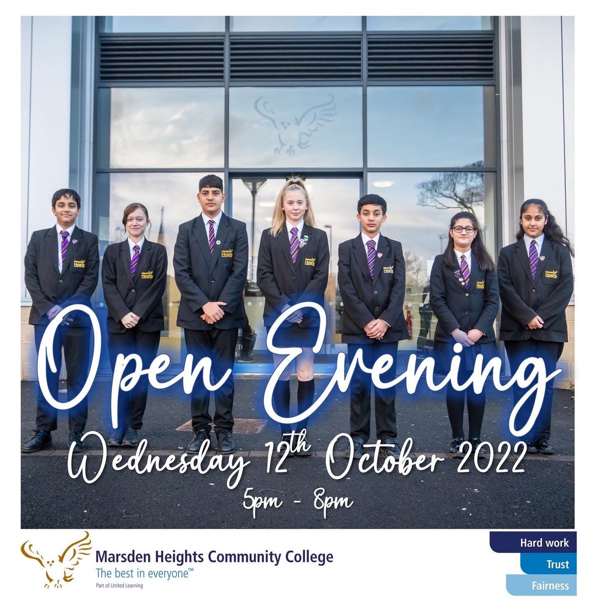 MarsdenHeights's tweet photo. 🏫 𝗢𝗽𝗲𝗻 𝗘𝘃𝗲𝗻𝗶𝗻𝗴 𝗮𝘁 𝗠𝗮𝗿𝘀𝗱𝗲𝗻 𝗛𝗲𝗶𝗴𝗵𝘁𝘀 𝗖𝗼𝗺𝗺𝘂𝗻𝗶𝘁𝘆 𝗖𝗼𝗹𝗹𝗲𝗴𝗲, 𝗪𝗲𝗱𝗻𝗲𝘀𝗱𝗮𝘆 𝟭𝟮𝘁𝗵 𝗢𝗰𝘁𝗼𝗯𝗲𝗿 𝟮𝟬𝟮𝟮 𝗮𝘁 𝟱𝗽𝗺 𝘂𝗻𝘁𝗶𝗹 𝟴𝗽𝗺.

🧵see thread below for more information.

#hardworktrustfairness
#educationwithcharacter https://t.co/5wFcs67P0K