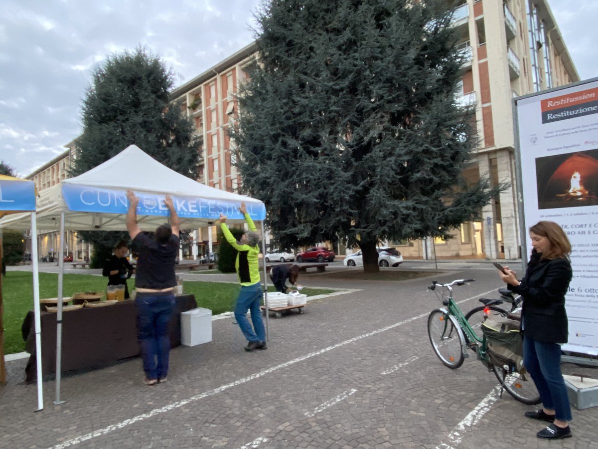 Partecipa anche tu  stamattina al #biketowork realizzato con il <a href="/PITER_ALPIMED/">PITER ALPIMED</a> in Piazza Europa e riceverai una gustosa colazione!☕️🍩
<a href="/InterregALCOTRA/">Interreg ALCOTRA</a> <a href="/ComunediCuneo/">comunedicuneo</a>  #alpimed_patrim #alpimed_mobil #bikefestival #ibikecn #iousolabici #mobilitàsostenibile