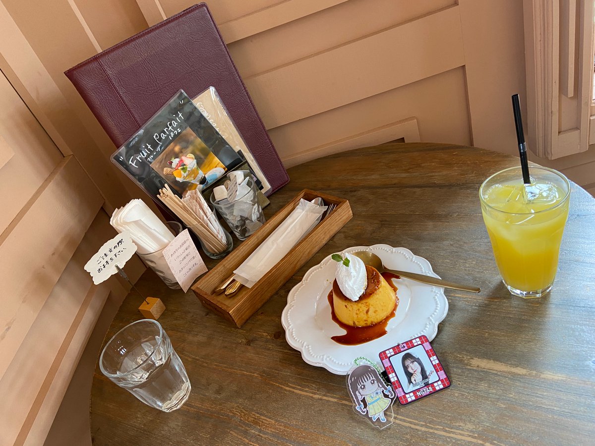 praha_TD's tweet photo. 朝ご飯がっつり食べたせいかお腹空かない🤣
野暮用済ませたあとはオサーン的に高難度カフェのこちらへ🍮☕️
店内女性客しかいないけど無心を貫いて😑
明太子サンドと固めのプリン頂きましたよ、つぐさん🧸🥰
#Andygless
#小熊倫実
#推しと胃袋の中お揃い界隈 https://t.co/XNEj9tC01n