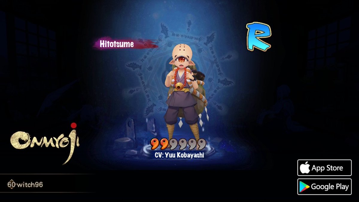 hattchii's tweet photo. #Onmyoji# Awesome! I've summoned the Hitotsume! https://t.co/fN1DUyLcCw
