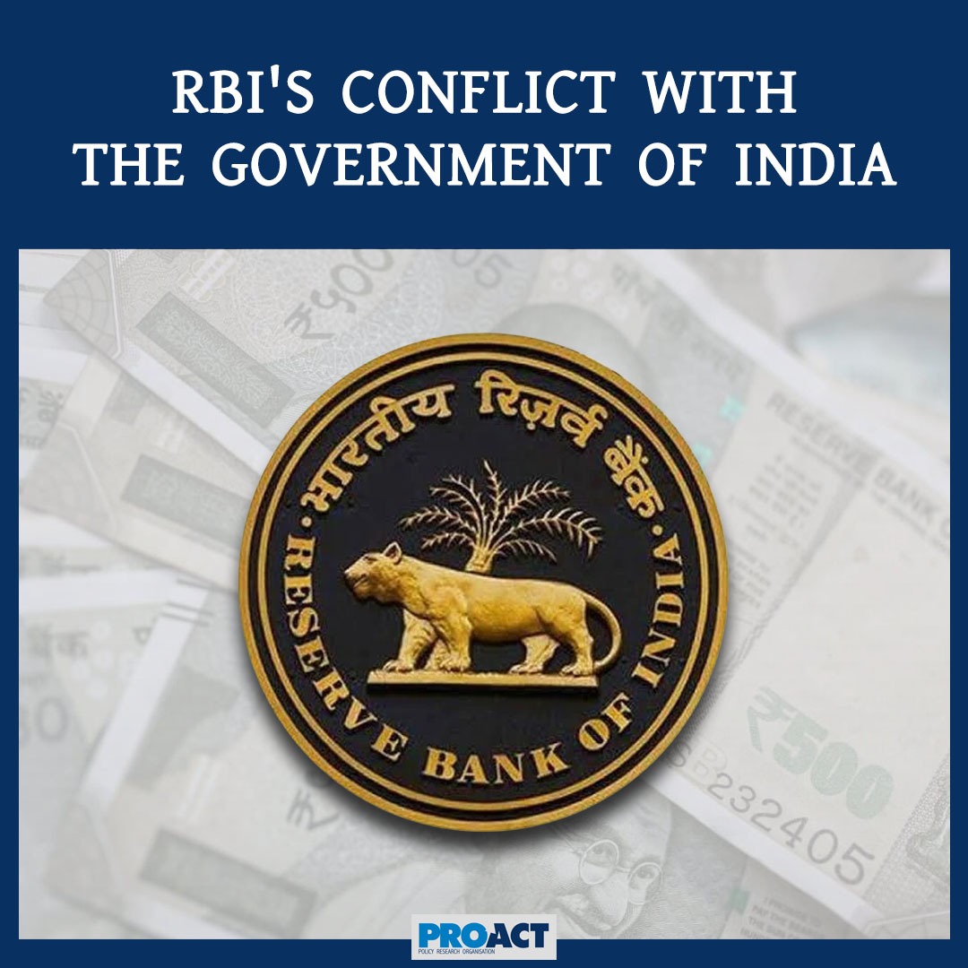 _proact_'s tweet photo. The Govt and RBI are currently clashing over how to control inflation. 

The Government believes that the current inflation is being caused by global factors like Russia Ukraine. According to them, the priority, henceforth, should be job creation. https://t.co/YDkBgYen35