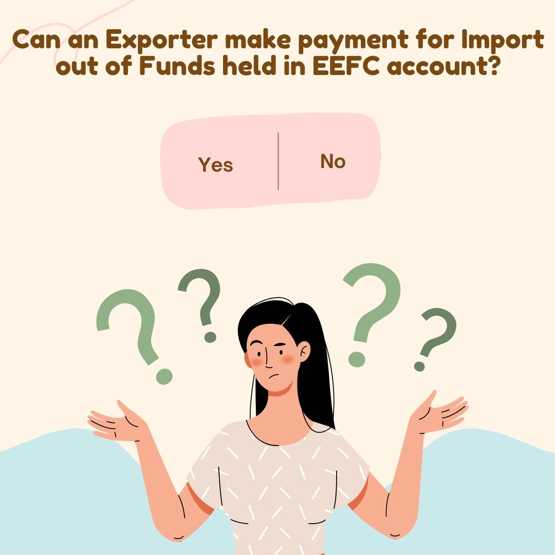 ibr_live's tweet photo. Yes, payment can be made in foreign currency by debiting balance held in EEFC account to a person resident in India for supply of goods/services including payments for airfare and hotel expenditure.
#ibrlive #EEFCACCOUNT #EEFC #EXCHANGEEARNERSFOREIGNCURRENCYACCOUNT #eximknowledge https://t.co/XychdJACRD