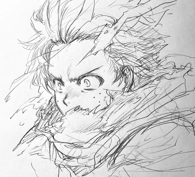 ラフ描き、🥦君

久しぶり! 
