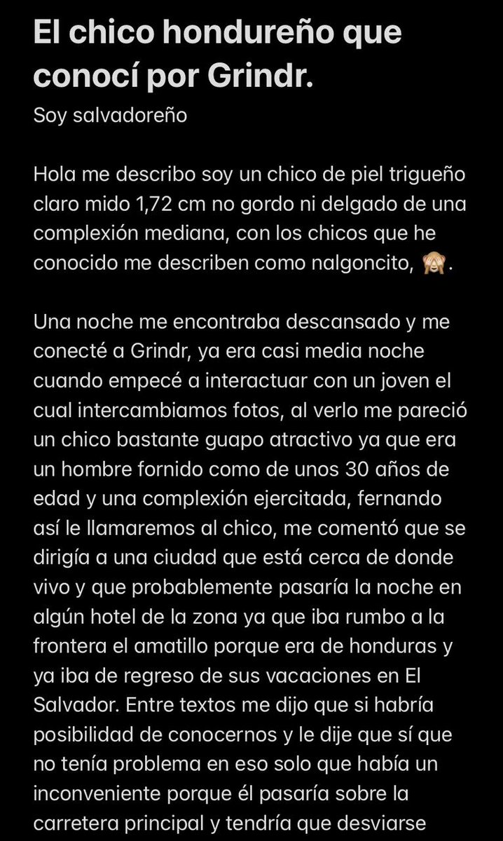 Relatos503's tweet photo. Con el chico del grindr https://t.co/BxyWfrcasj
