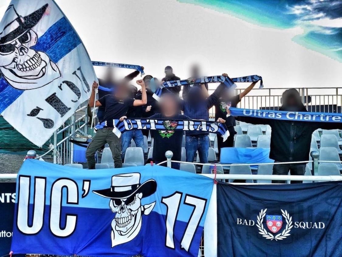UltrasMadeinFR's tweet photo. ⚽️ Châteaubriant - Chartres 
📢 Ultras Chartres 2017 ! 
📆 17 septembre 2023 
.
.
.
.
.
#ultrasmadeinfrance #ultraschartres #uc17 #chartres https://t.co/7KADfBjZsz