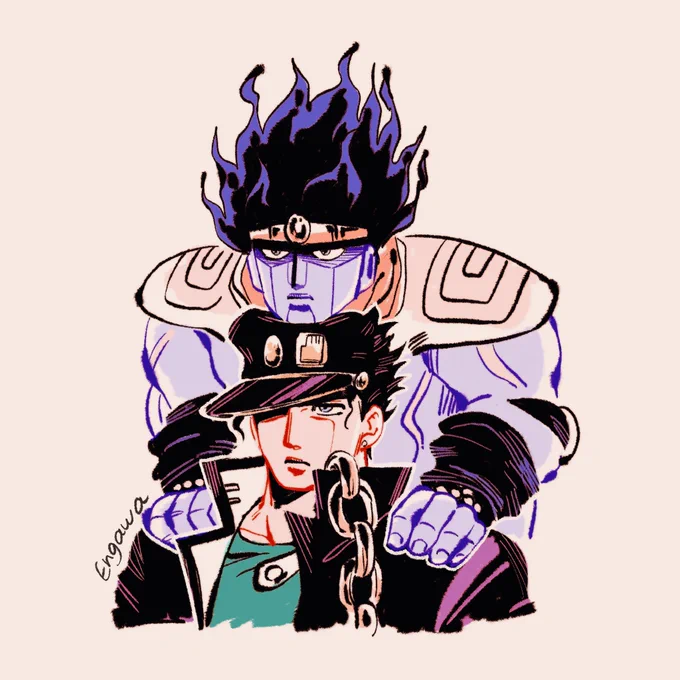 プラチナさん#jjba #jjbafanart #ジョジョ #ジョジョの奇妙な冒険 