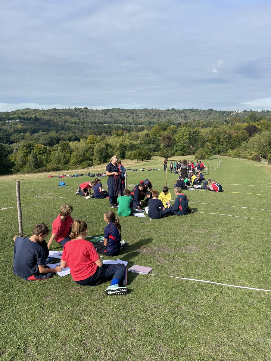 Cheam_Geography's tweet photo. @CheamSchool Year 8s enjoying their Fieldwork Day at Box Hill today. Looking at the impacts of tourism in the area. Thanks to @FSCJuniperHall #geography #environmental https://t.co/1RvZZiboKM