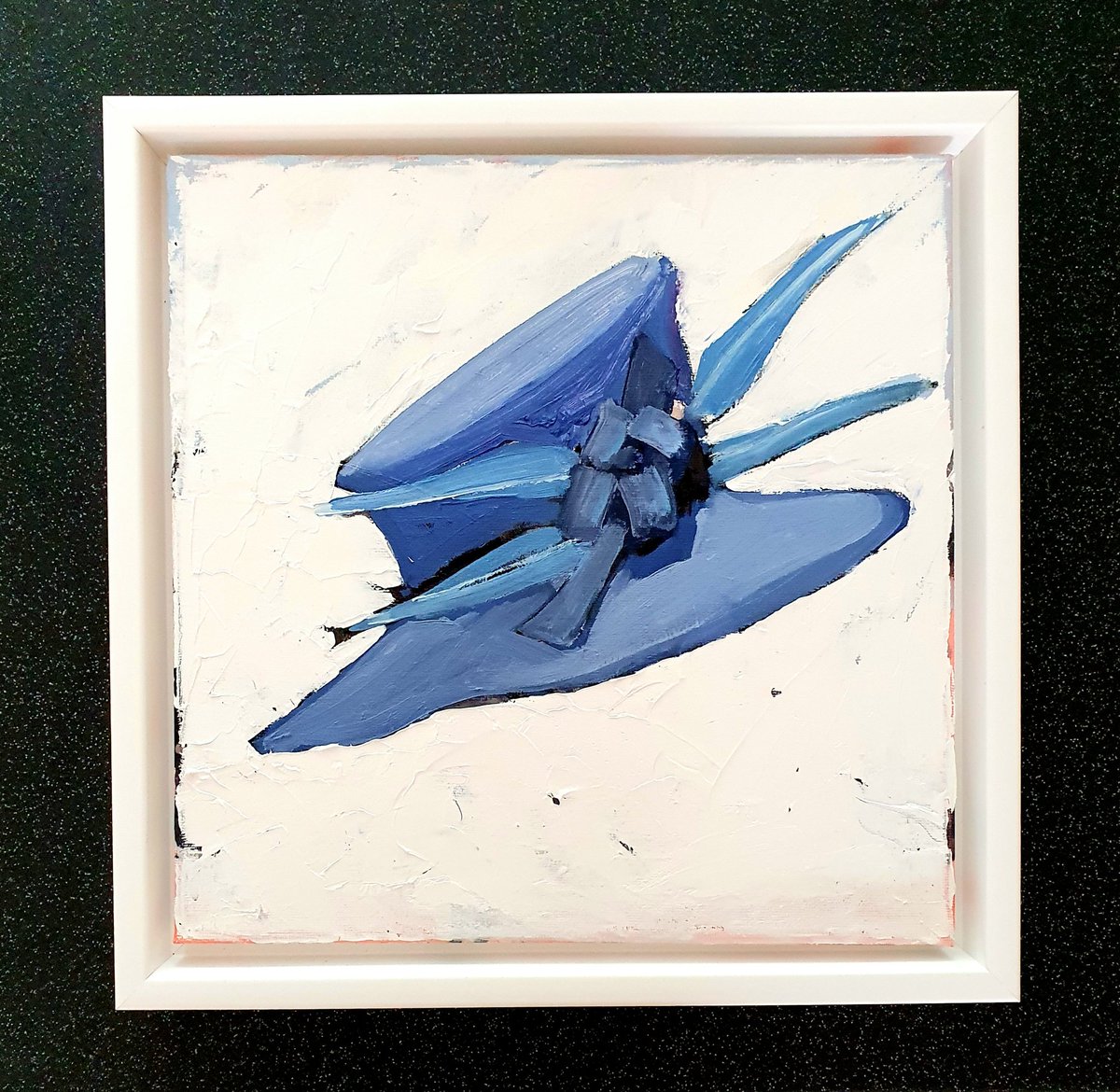 The Queens Hats II. RIP QEII. linkinbio #queensfuneral #queensfuneral #hats #milinary #artforsale #homedecor #Blue #buyart #QueenElizabethIIMemorial