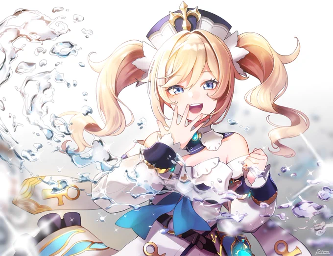 原神絵にて! #絵柄が好みって人にフォローされたい 