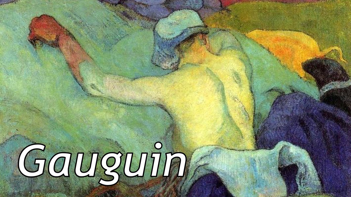 Paul Gauguin | Early Works

#Gauguin #symbolism #impressionism #arthistory #art #Claritas

youtu.be/suVZ6j8PzN0