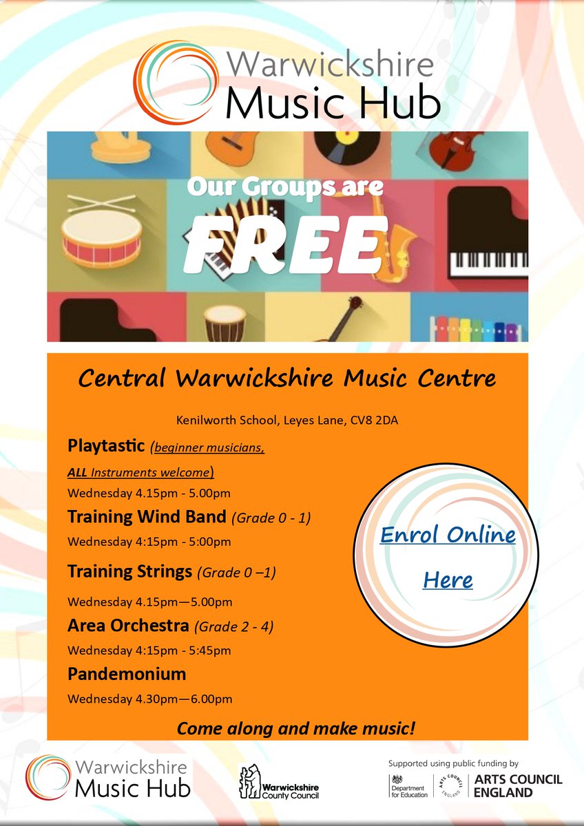 Warwickshire Music tweet media