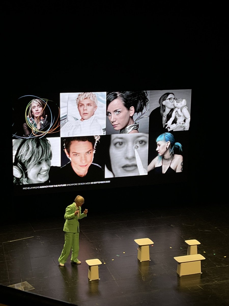 vroniranner's tweet photo. Wonderfully rich sharing by #michaelamargas about their fantastic work on musical experimentations and cross-collaboration #designfutures #singaporedesignweek https://t.co/2lwb6fCTm2