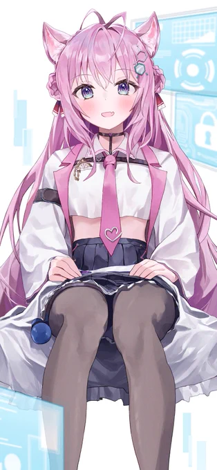 助手くん? (タップ推奨)#こよりすけっち 