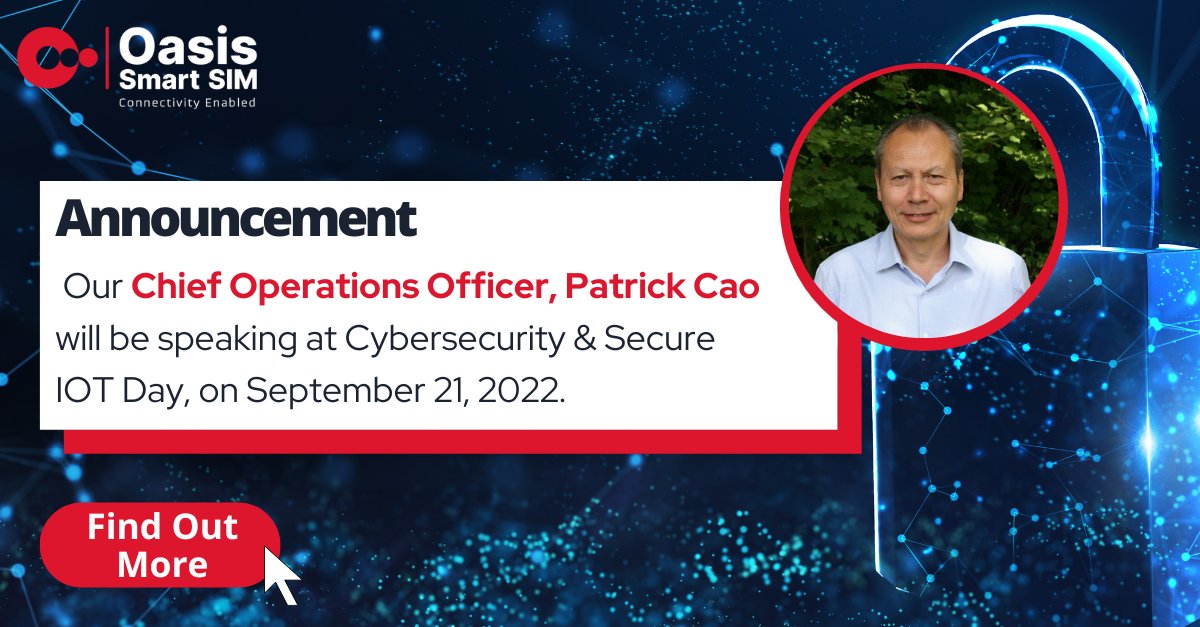 We hope you can join our COO, Patrick Cao and a range of experts and industry leaders at Cybersecurity & Secure IOT Day 2022 hosted by @Must95566392 

Sign up now - lnkd.in/e8vCGdGh

#cybersecurity #IOTsecurity #telecomsecurity