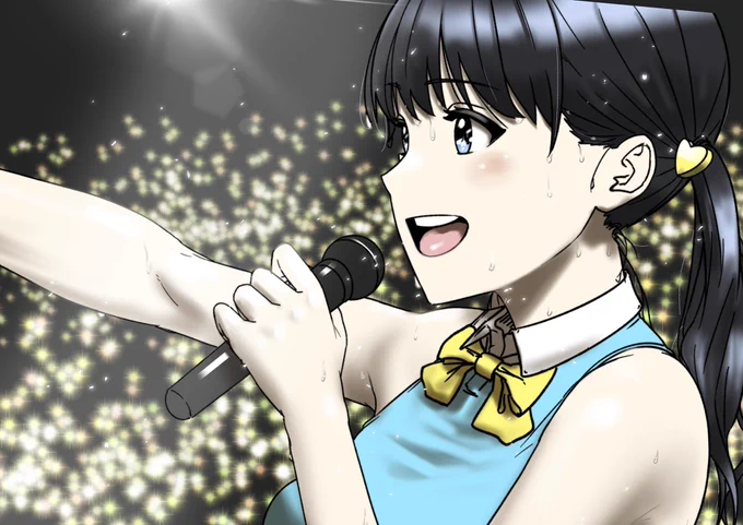 2年ぐらいの前の絵
似たようなのやってて成長してない…🫠 